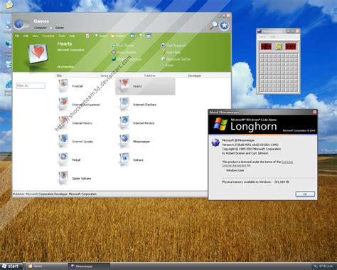 Windows Longhorn Preview 7 By Shockerteam3d On Deviantart