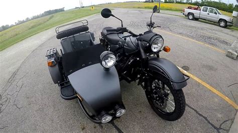 2019 Slate Grey Ural Gearup Sidecar Motorcycle Youtube