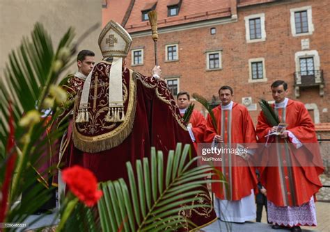 Archbishop Marek Jedraszewski Presides Over The Palm Sunday News