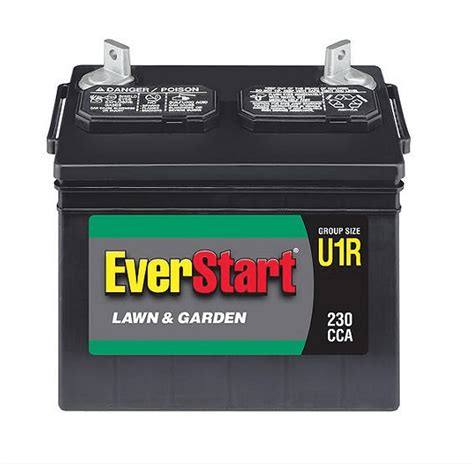 Everstart Lead Acid Lawn And Garden Battery Group Size U1r 12 Volt230