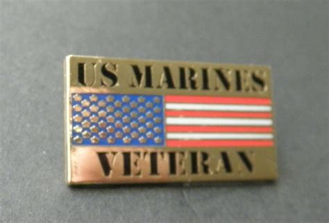 Marines Semper Fi Veteran Marine Corps Us Flag Lapel Pin Badge 125 X 5
