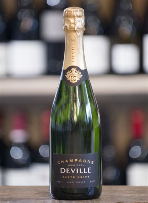 Champagne Carte Noir Jean Paul Deville Nv France Fourteen Drops