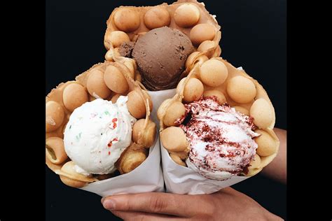 California Company Now Selling Ice Cream Wrapped In Hong Kong Style Egg