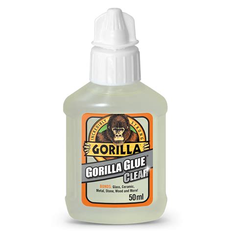 Gorilla Glue Clear Incredibly Strong Glue Gorilla Glue