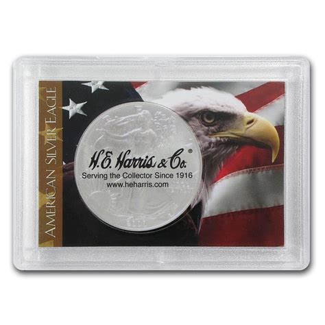 Buy Silver American Eagle Harris Holder Flag And Eagle Design Apmex