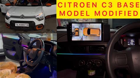 Citroen C3 Base Model Modified Youtube