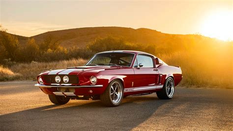 Red Shelby Mustang Wallpaper Backiee