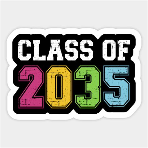 Class Of 2035 Grow With Me Kindergarten To Graduate Class Of 2035