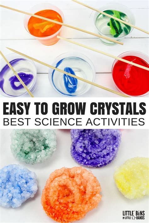 Fast and fun crystal growing for beginners. How To Make Crystals with Borax Science Project for Kids ...
