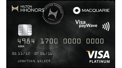 A visa credit card is any card that uses the visa network. Hilton Honors Macquarie Platinum Visa credit card ...