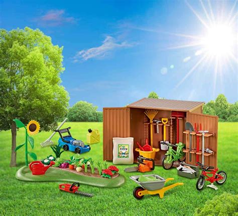 Playmobil 6558 Tool Shed With Garden Toys And Games