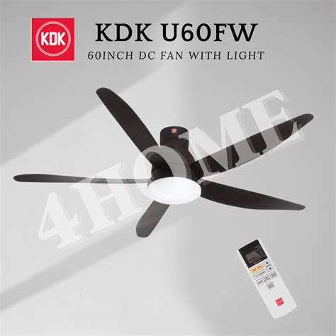 Kdk Dc Ceiling Fan U Fw With Light Inch Home