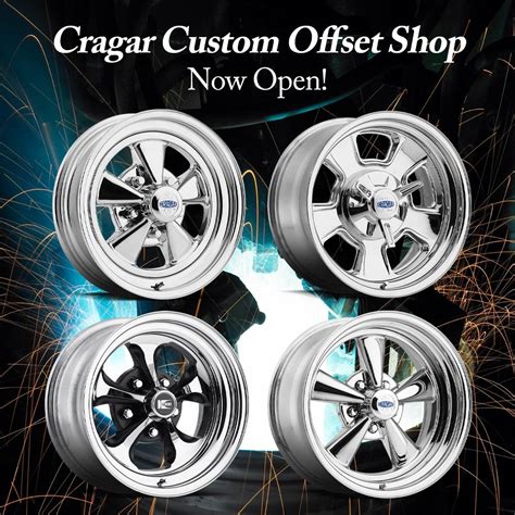 Cragar Introduces Online Ordering For Custom Offsets