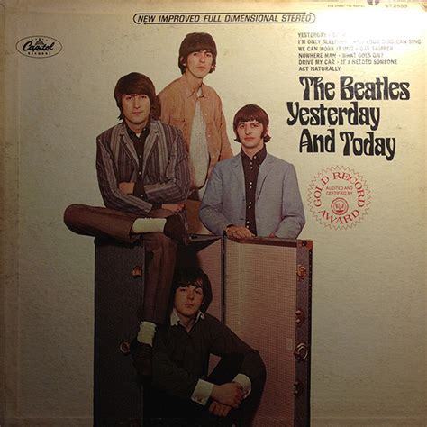 Yesterday And Today By The Beatles 1968 Lp Capitol Records Cdandlp
