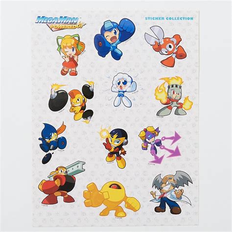 Mega Man Powered Up Stickers Tokyo Otaku Mode Tom