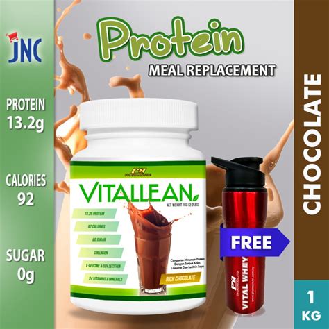 Capture great deals for meal replacement drinks from slim fast, isagenix, herbalife & more. Vital Lean @ VitalLean Meal Replacement HALAL, 1kg,33 Ser ...