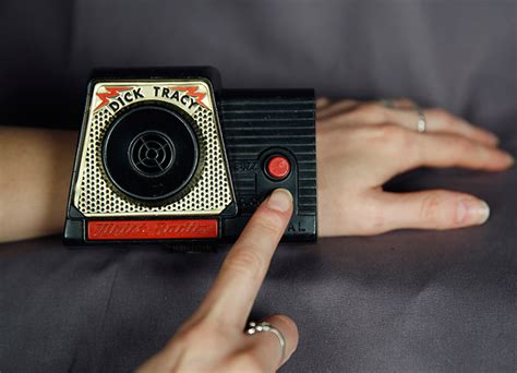 dick tracy s wrist radio the granddaddy of all smart watches photos gma news online