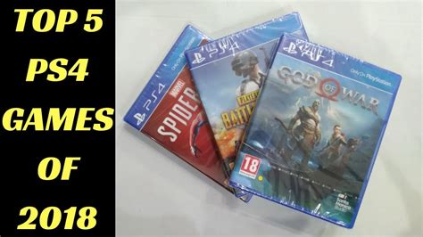 Top 5 Ps4 Games Of 2018 Youtube