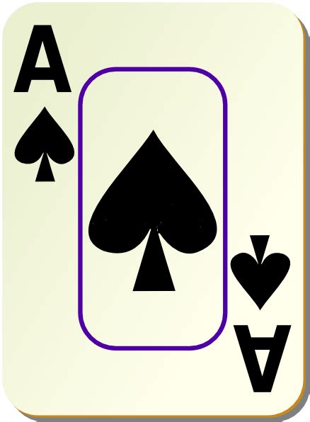 Ace Of Cards Clipart Best
