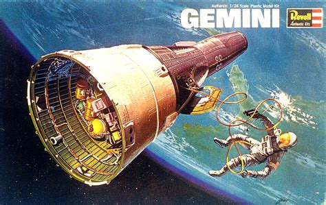 Say Hello Spaceman Gemini Spacecraft Revell 1 24 Model Kit 1965