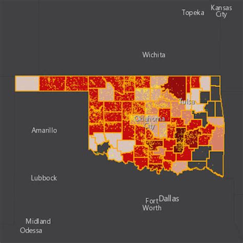 Oklahoma The Oil And Gas Threat Map