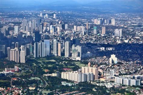 Manila Aerial View Stock Image Image Of Taguig Destination 111027423