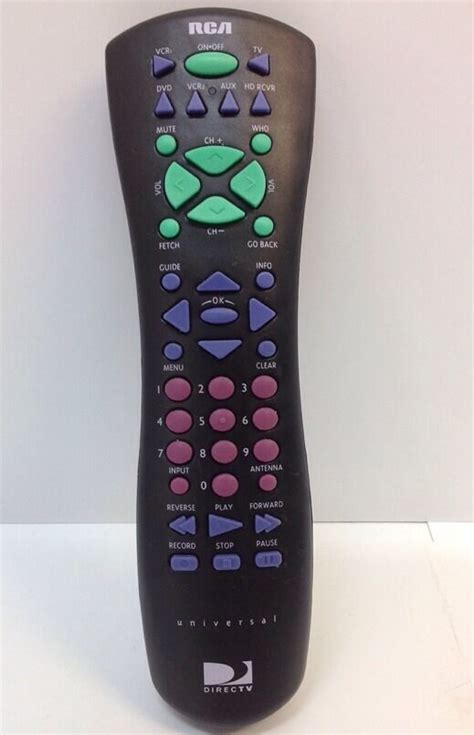 Manually turn on your tv. RCA Directv CRK76CA2 DCT100 DTC100 CRK76G3 CRK76G2 ...