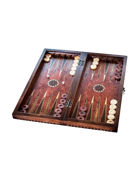 Helena Wood Art Elegant Backgammon 2150ros