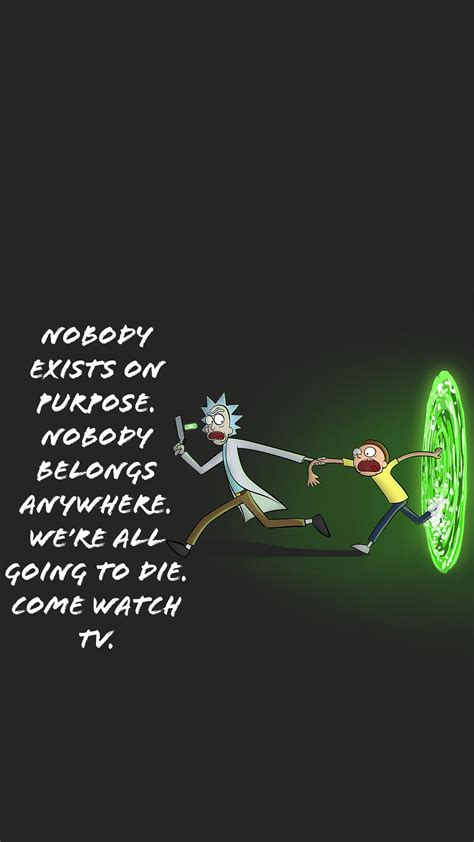 Rick And Morty Random Stuff Projects To Try Funny Quotes Wallpapers
