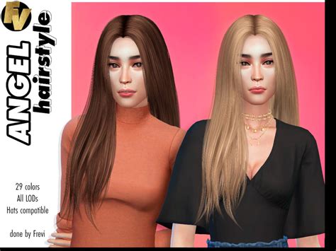 The Sims Resource Angel Hairstyle