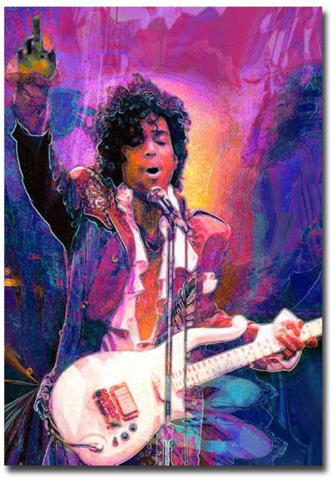 45 Prince Rock And Roll Art Fridge Magnet Collectible Size 25x 3