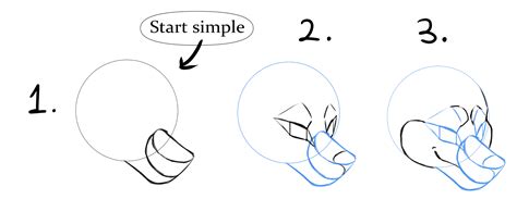 How To Draw A Furry Body Base