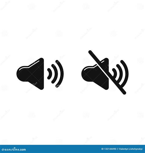 Sound Volume Icon Vector Sign On White Background Stock Illustration Illustration Of Audio