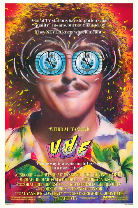 Uhf Lost Original Cut Of Comedy Film Starring Weird Al Yankovic