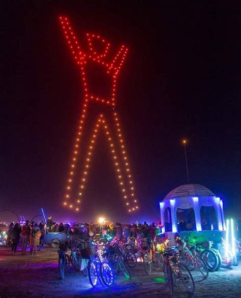 Studio Drift Creates Collection Of Memories Of Burning Man Using Lit