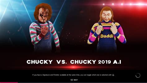 Wwe 2k20 Chucky Vs Chucky Youtube