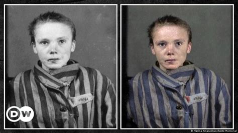 Color Photo Of Girl At Auschwitz Strikes Chord Dw