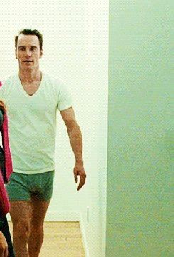 Michael Fassbender Shirtless In Boxers Naked Male Celebrities