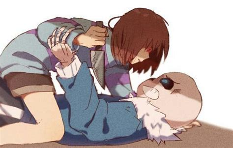 Chara Frisk Vs Sans Wiki Undertale Español Amino