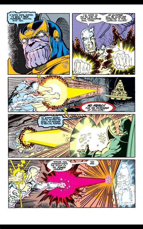 Silver Surfer Vs Thanos Comics Amino