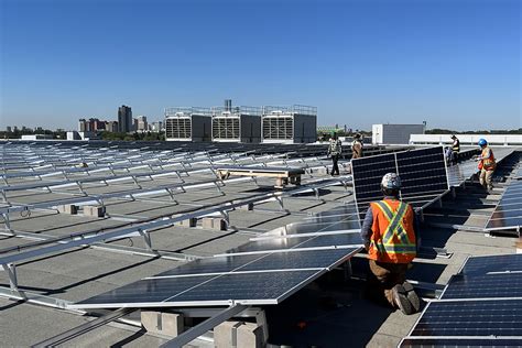 Edmonton Expo Centre Boasts Canadas Largest Rooftop Solar Array