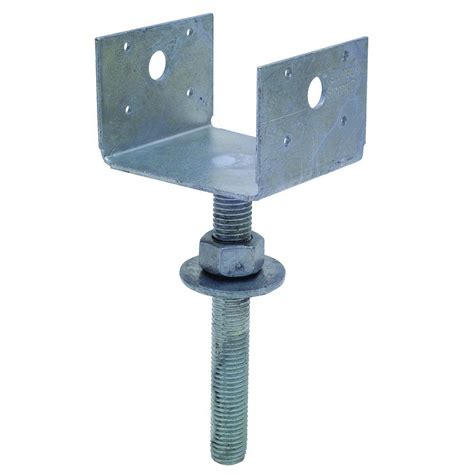 Check spelling or type a new query. Simpson Strong-Tie ABW 4 in. x 4 in. Rough ZMAX Galvanized Adjustable Post Base-ABW44RZ - The ...