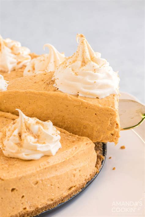 no bake pumpkin cheesecake amanda s cookin cheesecakes