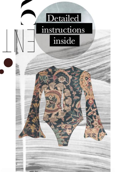 Bodysuit Sewing Pattern Instant Download Pdf With Detailed Etsy