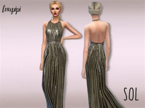 Sol Dress At Laupipi Sims 4 Updates