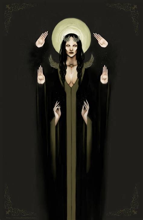Supreme Goddess By Mrnat On Deviantart Occult Art Goddess Hekate