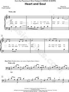 Digital downloads are downloadable sheet music files that can be viewed directly on your computer, tablet do you usually like this style of music? Hoagy Carmichael "Heart and Soul" Sheet Music (Easy Piano ...