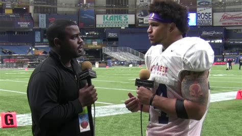 2019 East West Shrine Game Prospect Interview Tre Watson Maryland