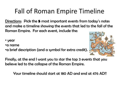 Ppt The Fall Of The Roman Empire Powerpoint Presentation Free