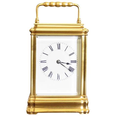 victorian gilded striking carriage clock for sale at 1stdibs gilded carriage gilded clock